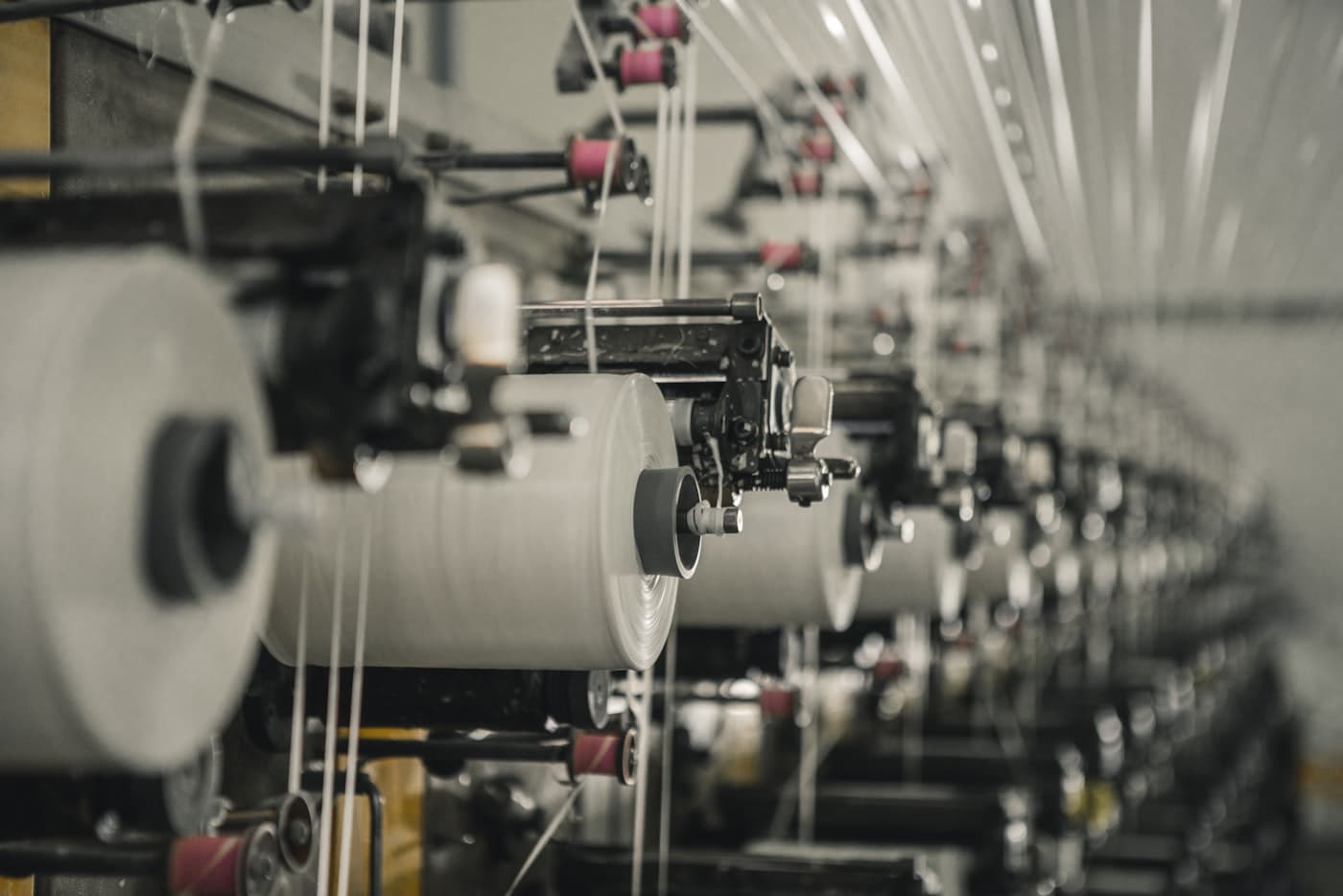 Industrial textile loom — Neelu Silk Mills, Bhilwara