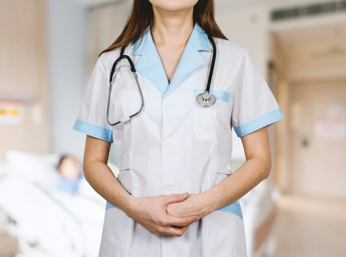 Anti-Bacterial Hospital Fabric — Polyester-Cotton with anti-microbial finish uniform fabric manufactured in Bhilwara
